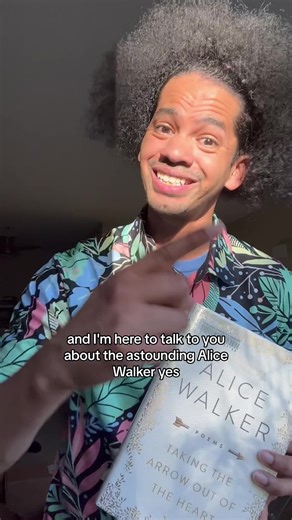 This one is for the library adults out there, go read Alice Walker @mychal says so 😇 #library #libraryjoy #mychalthelibrarian #booktok #alicewalker #poetry