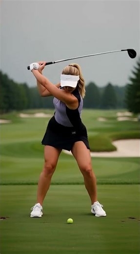 Master Your Driver Swing: Perfect Golf Form & Technique (Slow Motion) #shorts