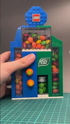 Lego Vending Machine with Safe #lego