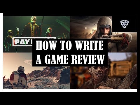 How To Write A Game Review (Tutorial) #gaming