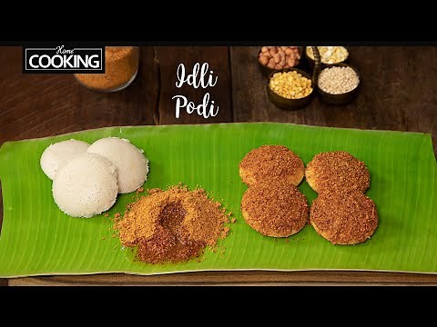 Idli Podi Recipe | Gun Powder | How to make Idli Podi | Podi Idli | Side dish for Dosa & Idli