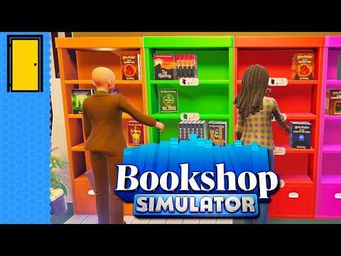 Who Will Buy My Books Today? | Bookshop Simulator (Cozy Bookshop Sim)