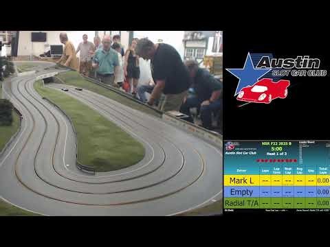 Austin Slot Car Club - ASCC NSR F1-22 - Race 3 - Nov, 8th, 2025