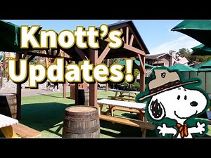Knott's Berry Farm Updates! Camp Snoopy Progress and More!