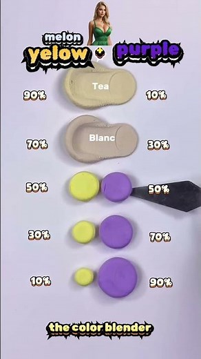 Mixing Purple and Yellow: Watch the Magic of Colors