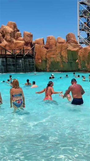 🥽Best Water Park And Crazy Wave Pool Fun - Water World Time⚓🐳#waterpark #wavepool