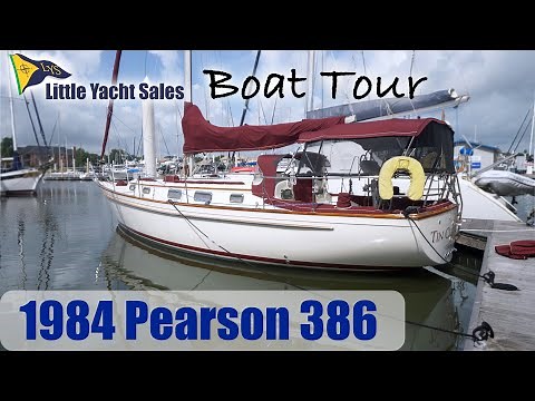 SOLD!!! 1984 Pearson 386 Sailboat [BOAT TOUR] - Little Yacht Sales