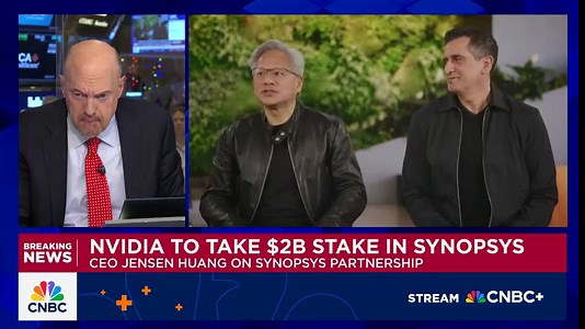 Nvidia CEO Jensen Huang on Synopsys partnership: 'It's a huge deal'