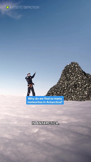 Antarctica's Blue Ice: Why 60% of Meteorites Are Found Here