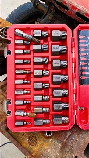 Remove Broken Screws and Stripped Bolts Easily | Screw Extractor Set Tutorial #Tool #ScrewExtractor