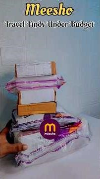 Must Have Travel Finds 🫰🥰 | Travel Product | Meesho Finds | Meesho Travel Product | Meesho Haul
