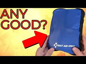 First Aid Only 442 All-Purpose Emergency First Aid Kit for Home, Work, and Travel, 298 Pieces