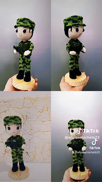 militar 20 cm 🧶🙏#paratiiiiiiiiiiiiiiiiiiiiiiiiiiiiiii #vira #ramosbuchones #amigurumis #pokemontiktok #personalizadoscomamor #militar