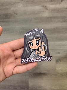 Lisa Rockstar Sticker - Etsy