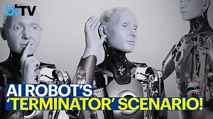 If artificial intelligence chatbots are the talk of the town, could smart robots be far behind? The answer is no. A British lab has displayed the latest avatar of its humanoid robot – Ameca. The robot was first displayed in December 2021. Now it’s been integrated with AI and the results to some are frightening. Watch: https://youtu.be/di09m6qR1xA | #ai #artificialintelligence #britishlab #robot #ameca #chatbots #avatar | Business Today | Facebook