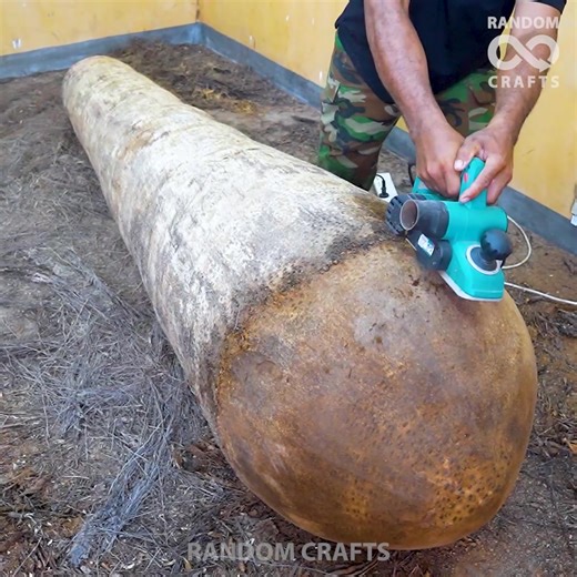 2.1M views · 15K reactions | Amazing Transformation of the Useless Palm Tree from Paddy Field, Just Terrific! | Random Crafts | Facebook