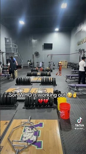 Boi what is Triple T doing at the gym #brainrot
