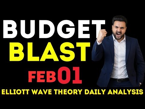 01 FEB NIFTY ANALYSIS | BUDGET ANALYSIS | ELLIOTT WAVE THEROY