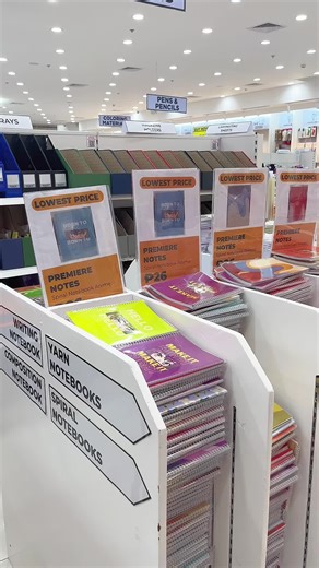 Affordable Notebooks from National Book Store