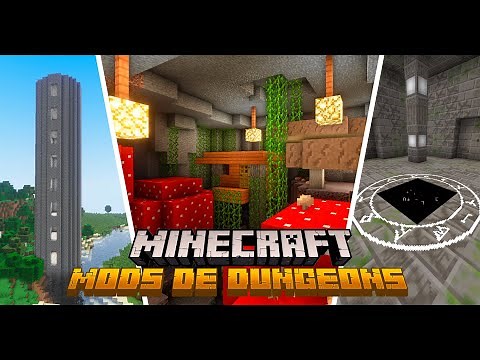 5 MODS DE DUNGEONS PARA MINECRAFT 1.12.2