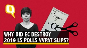 53K views · 1.9K reactions | The Quint has reported extensively on how EVM-VVPAT machines are vulnerable to manipulation. This story looks into why the Election Commission of India disposed off VVPAT slips used in the 2019 Lok Sabha Elections. Click here to read full story: https://bit.ly/2UvMpEA | The Quint | Facebook