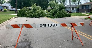 Neighbors rescue girl trapped under fallen tree