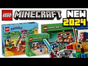 MORE LEGO Minecraft 2024 Sets OFFICIALLY Revealed - First Legends Set!