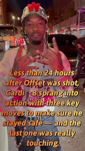 Less than 24 hours after Offset was shot, Cardi B sprang into action with three key moves to make sure he stayed safe — and the last one was really touching.#foryou #cardib #offset #usa #celebrity