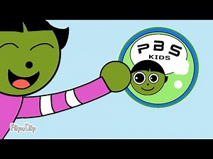 PBSKids Dot Logo Throwing a frisbee Remake With Flipaclip