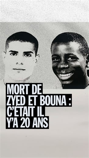 146K views · 658 reactions | Il y a vingt ans, Zyed Benna et Bouna...