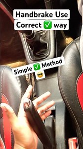 How to use handbrake properly| #car #cars #driving #automobile
