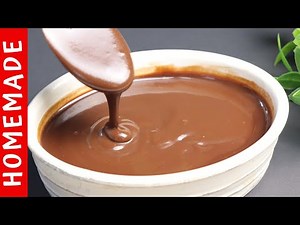 Chocolate Syrup Recipe Homemade Chocolate Sauce Recipe 🍫 by (HUMA IN THE KITCHEN)