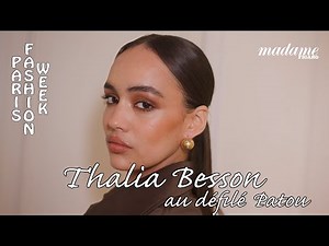 Paris Fashion Week : En immersion avec Thalia Besson au défilé Patou, automne-hiver 2025