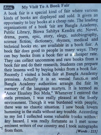 a book fair paragraph😍😍my visit to a book fair paragraph #education #shrots #bookfair #paragraph
