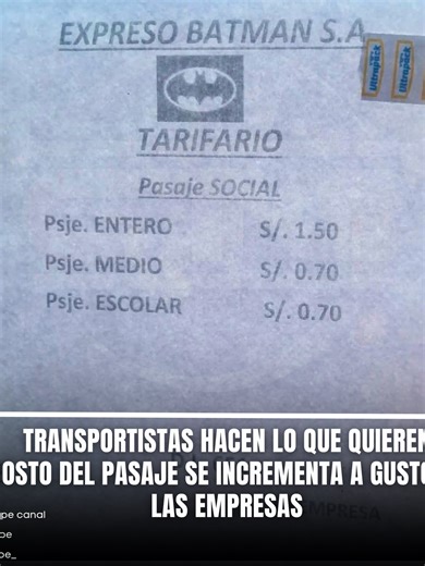 TRANSPORTISTAS HACEN LO QUE QUIEREN - COSTO DEL PASAJE SE INCREMENTA A GUSTO DE LAS EMPRESAS #ctc #cusco #NOTICIAS