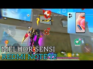 SAIU MELHOR SENSIBILIDADE E DPI REDMI NOTE 12 NOVA ATUALIZAÇÃO FREE FIRE 2026
