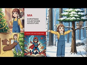 The Christmas Countdown Adventure | Bedtime Story for Kids & Toddlers