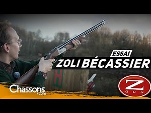 Testing the Zoli woodcock rifle with shooter David Bardou at the Sologne Shooting Club
