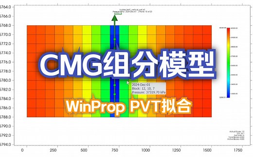1-2 CMG WinProp PVT拟合及GEM EOS参数导出