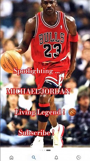 MICHAEL JORDAN / Living Legend #shorts #shortsfeed #blackhistory #nba #chicagobulls