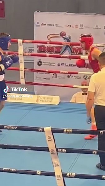 SHARP WORK 🥊 #teamengland’s @LB is on point in his semi-final win against Belgium, meaning 1️⃣1️⃣ Three Lions out of 1️⃣2️⃣ are through to tomorrow’s finals 🙌💥🏴󠁧󠁢󠁥󠁮󠁧󠁿 #boxing #englsndboxing #anateurboxing #foryoupage #fup #foryou #viral