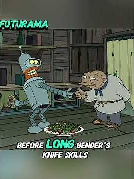 Bender became the best chef and became very popular. #anime #animerecap #Futurama
