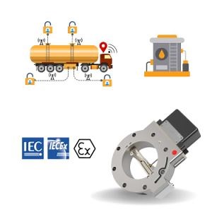 [Hot Item] Anti-Theft Oil Tanker Valve Lock Fuel Transportation Monitoring Tracking Device Factory Price