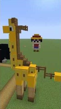 BUILD a Giraffe in Minecraft Now?