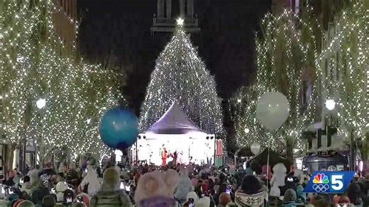 Hundreds flock Church Street for annual tree lighting ceremony