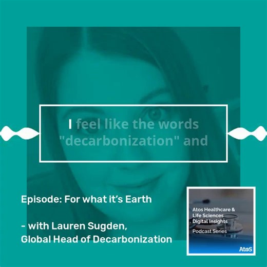 #Climate change is both a threat and an opportunity for already overstretched #healthcare systems. Listen to Lauren Sugden, Atos Healthcare & Life Sciences Decarbonisation Lead and John Bamford, Head of Advisory at EcoAct, an Atos company outline prevalent issues and the urgency in which we need to act. For the full podcast episode please visit: http://spr.ly/6183Mk3Il #WorldEnvironmentalHealthDay #NetZero #LifeSciences | Atos