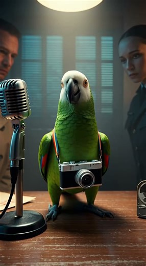 Spy Parrot Interrogation 🕵️‍♂️ | Cinematic Noir Scene