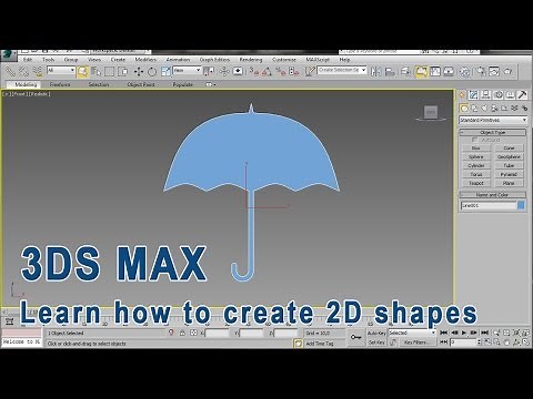 3ds Max Line Tool - Easy Beginner Tutorial