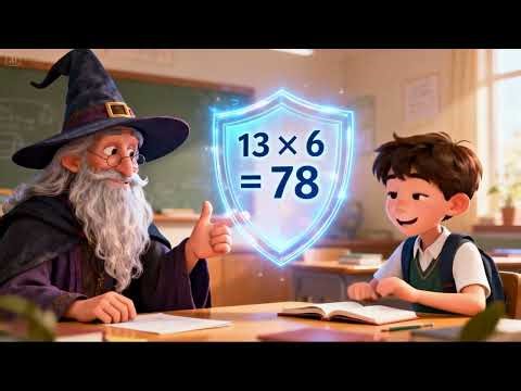 Magic of Thirteen ✨｜乘數表動畫歌｜13 Times Table｜Math Learning Video