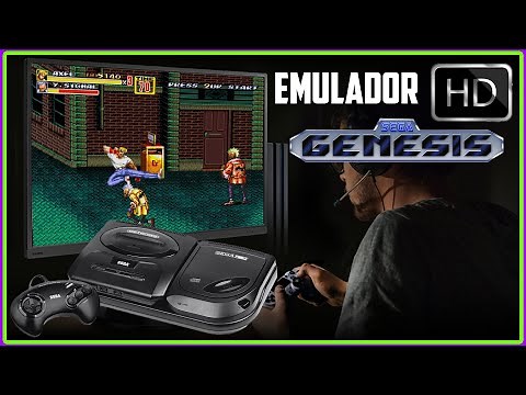 Emulador de Sega Genesis en HD + 300 juegos para PC